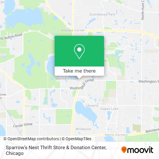 Sparrow's Nest Thrift Store & Donation Center map