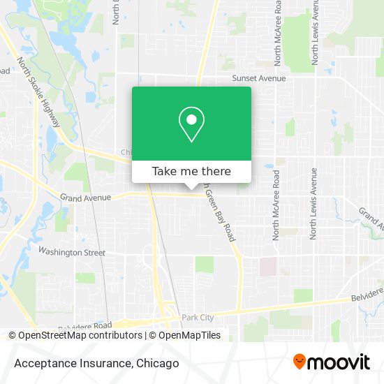 Acceptance Insurance map