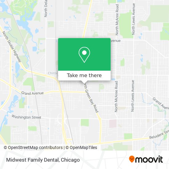 Mapa de Midwest Family Dental