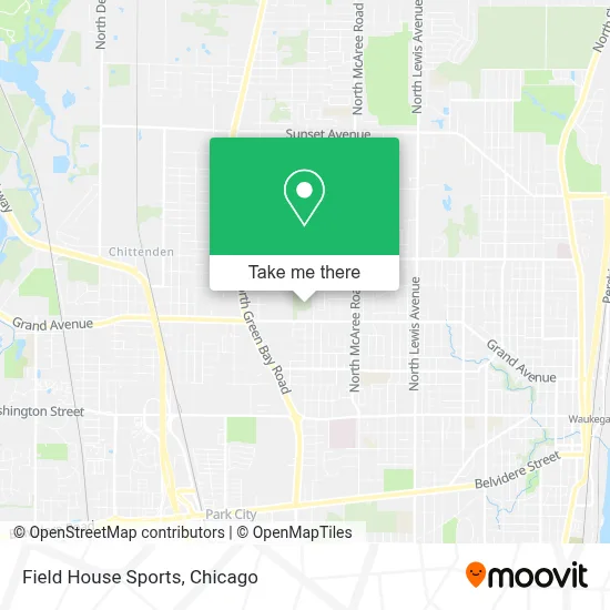Field House Sports map