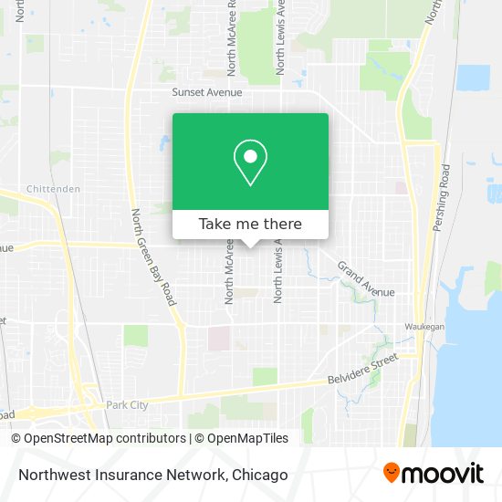 Mapa de Northwest Insurance Network