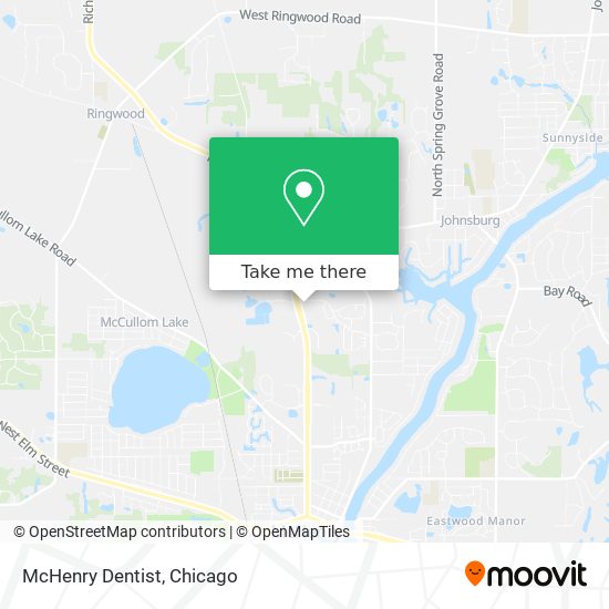 McHenry Dentist map