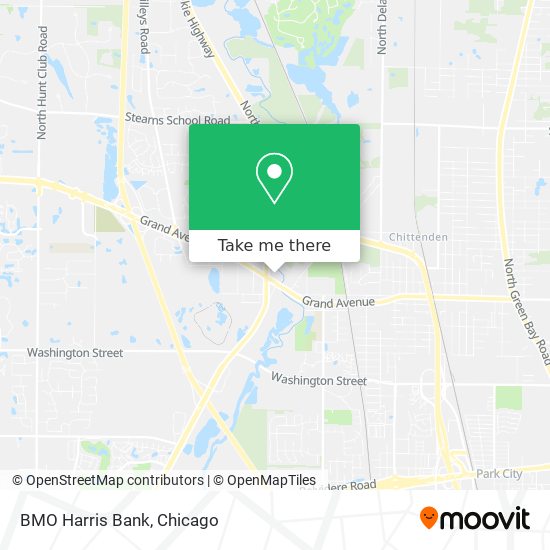 BMO Harris Bank map