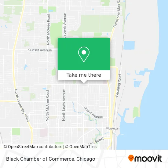 Black Chamber of Commerce map