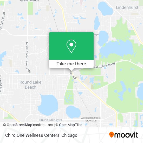 Chiro One Wellness Centers map