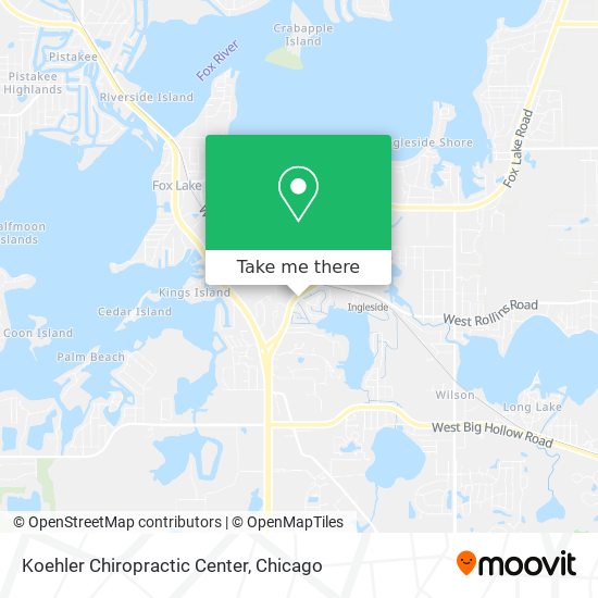 Koehler Chiropractic Center map