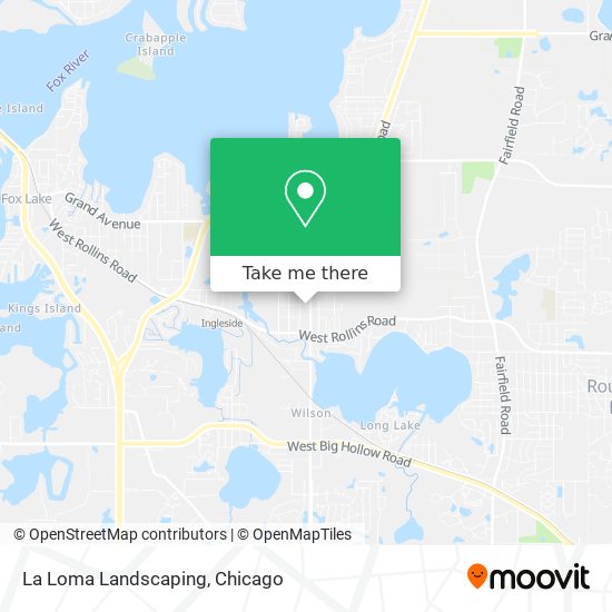 La Loma Landscaping map