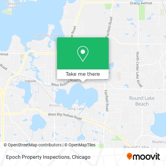 Epoch Property Inspections map