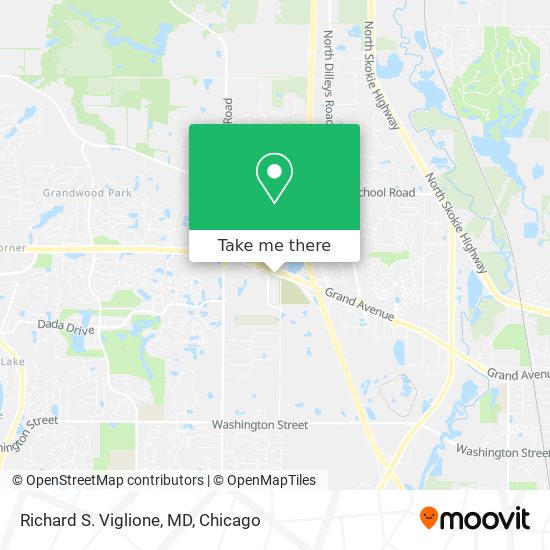 Richard S. Viglione, MD map