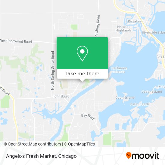 Angelo's Fresh Market map