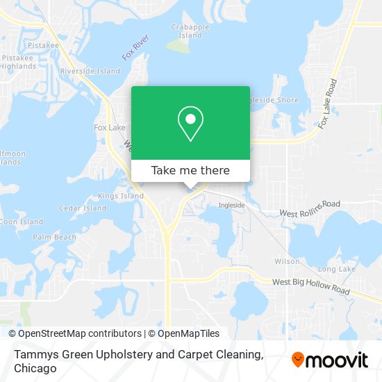 Tammys Green Upholstery and Carpet Cleaning map