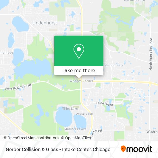 Gerber Collision & Glass - Intake Center map