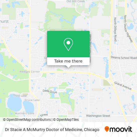 Dr Stacie A McMurtry Doctor of Medicine map
