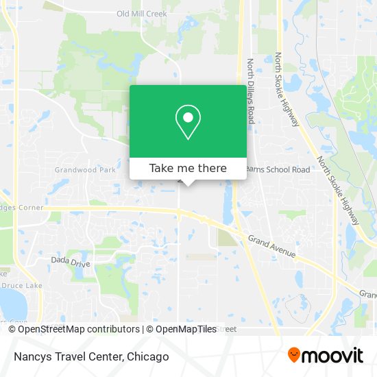 Nancys Travel Center map