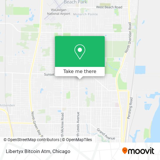 Libertyx Bitcoin Atm map