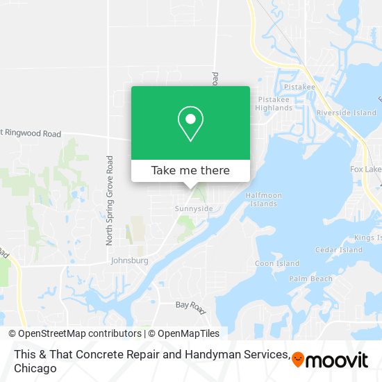 This & That Concrete Repair and Handyman Services map