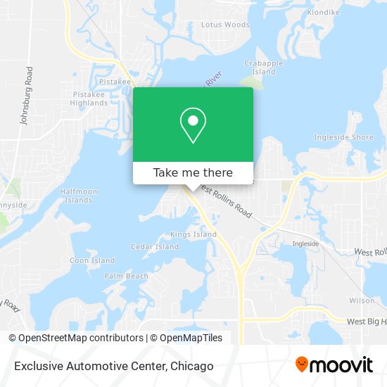 Exclusive Automotive Center map