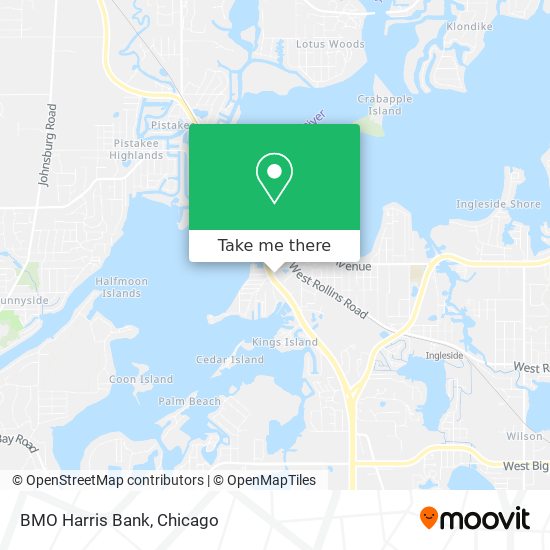 BMO Harris Bank map