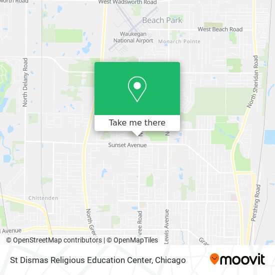 St Dismas Religious Education Center map