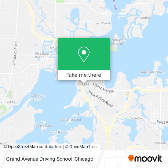 Mapa de Grand Avenue Driving School