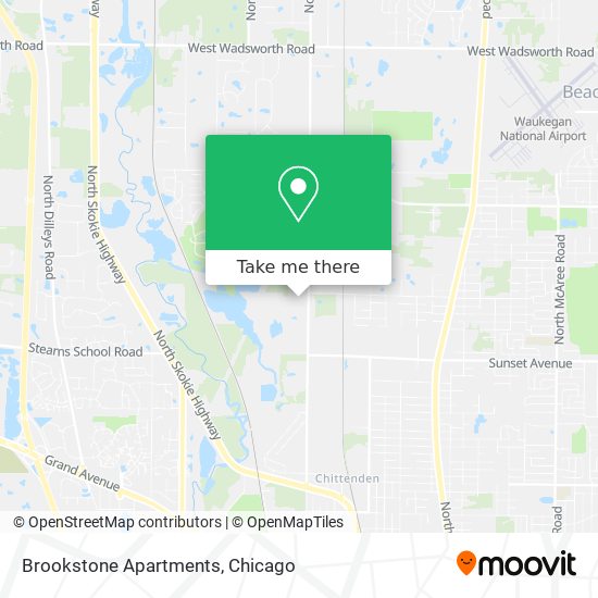 Mapa de Brookstone Apartments