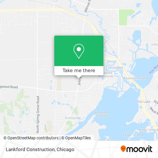 Lankford Construction map