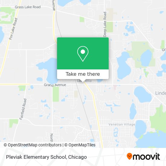 Pleviak Elementary School map