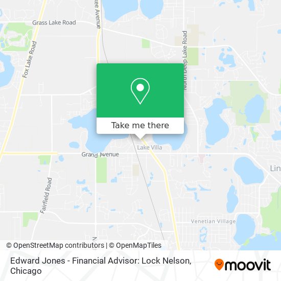 Mapa de Edward Jones - Financial Advisor: Lock Nelson