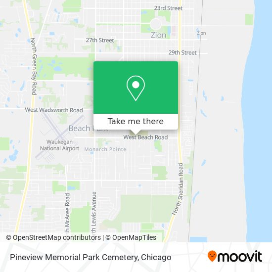 Pineview Memorial Park Cemetery map