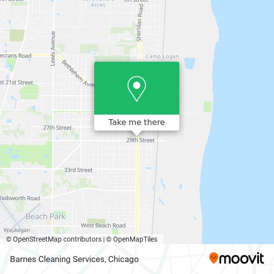 Mapa de Barnes Cleaning Services