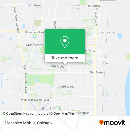 Mecanico Mobile map