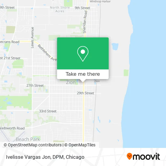 Ivelisse Vargas Jon, DPM map