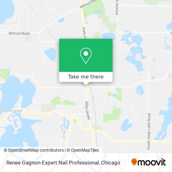 Renee Gagnon-Expert Nail Professional map
