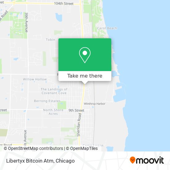 Libertyx Bitcoin Atm map