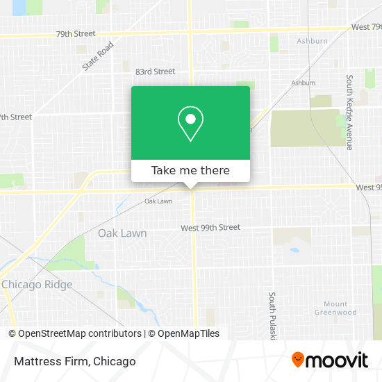 Mattress Firm map