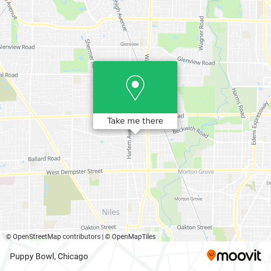 Puppy Bowl map