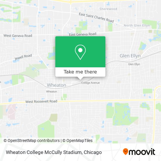 Mapa de Wheaton College McCully Stadium