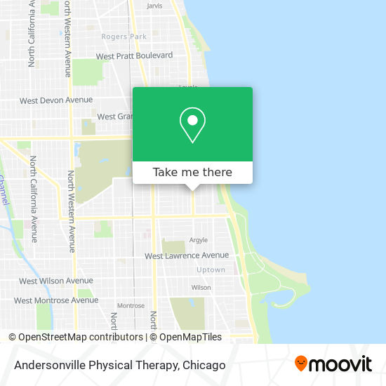 Andersonville Physical Therapy map