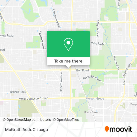 McGrath Audi map