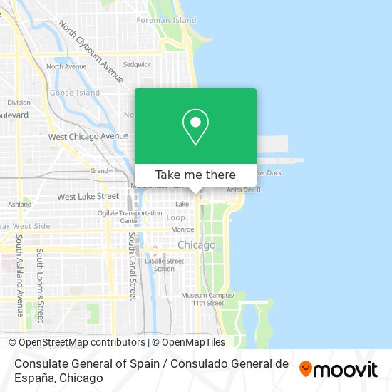 Mapa de Consulate General of Spain / Consulado General de España