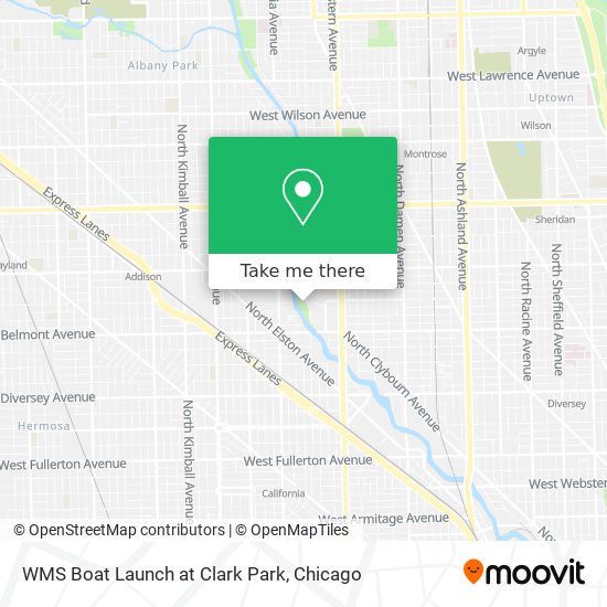 Mapa de WMS Boat Launch at Clark Park