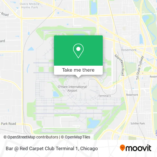Mapa de Bar @ Red Carpet Club Terminal 1