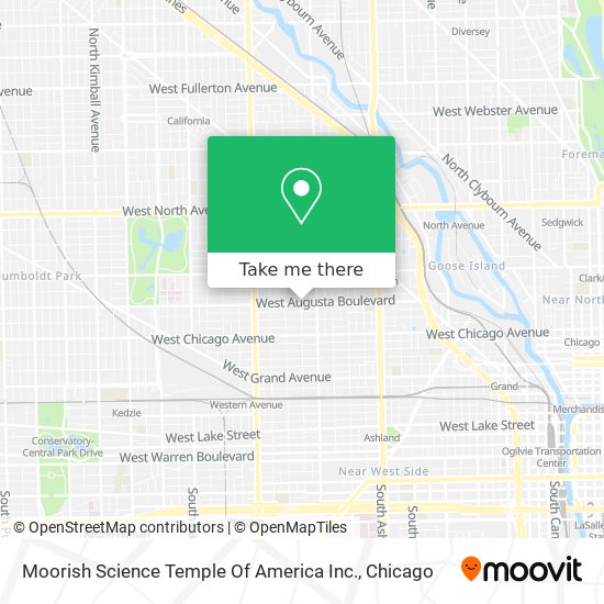 Moorish Science Temple Of America Inc. map