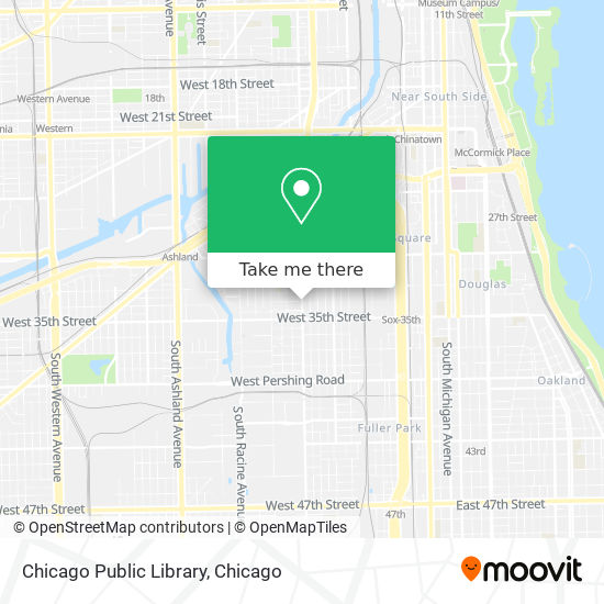 Chicago Public Library map