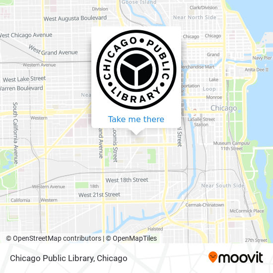 Mapa de Chicago Public Library