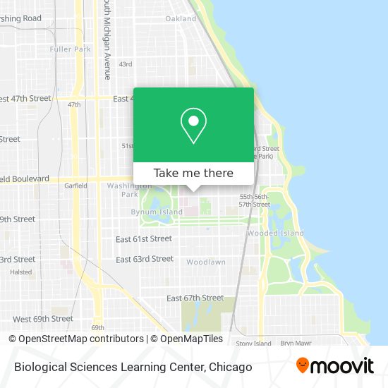 Biological Sciences Learning Center map