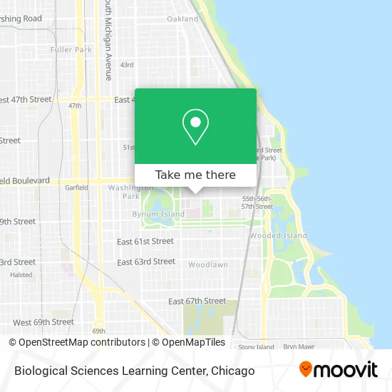 Mapa de Biological Sciences Learning Center