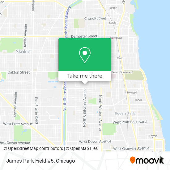 Mapa de James Park Field #5