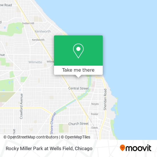 Mapa de Rocky Miller Park at Wells Field