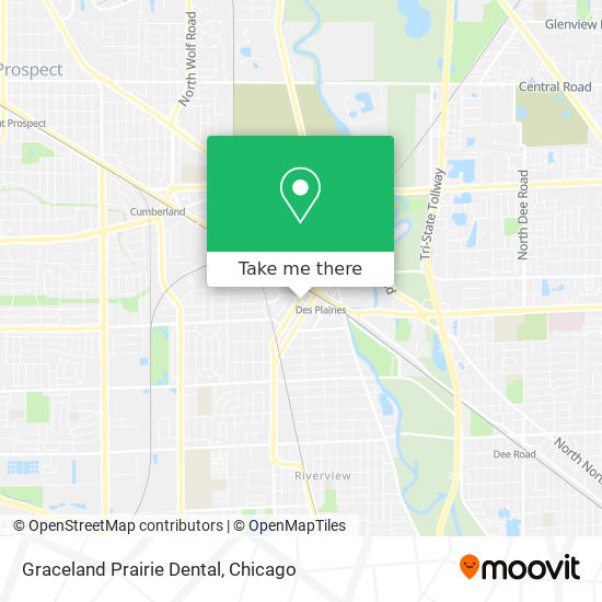 Mapa de Graceland Prairie Dental